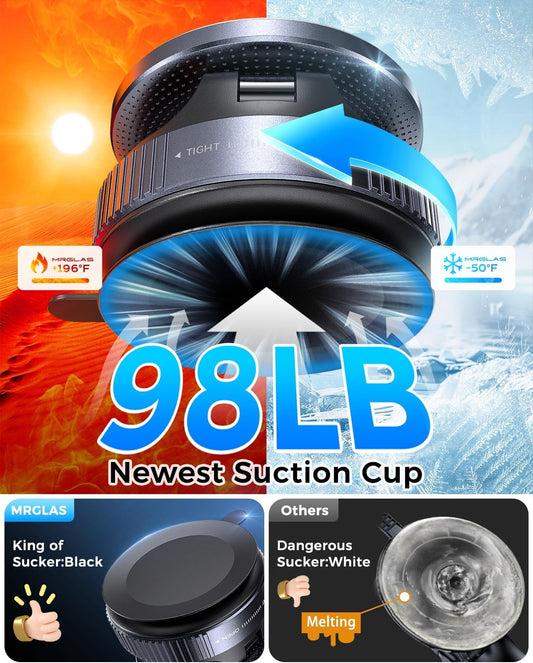 Magnet Hold | Soporte para Celular con Ventosa